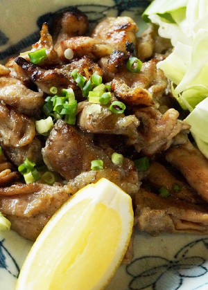 鶏ハラミ炭火焼き