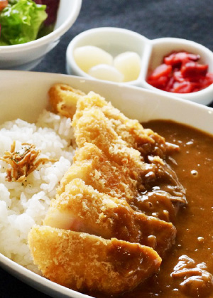 ロースカツカレー