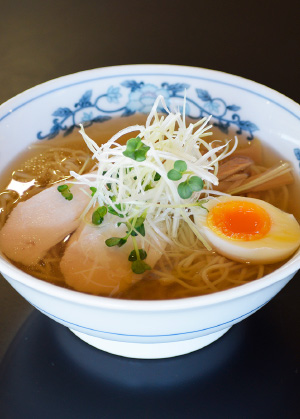 笹川流れの塩ラーメン
